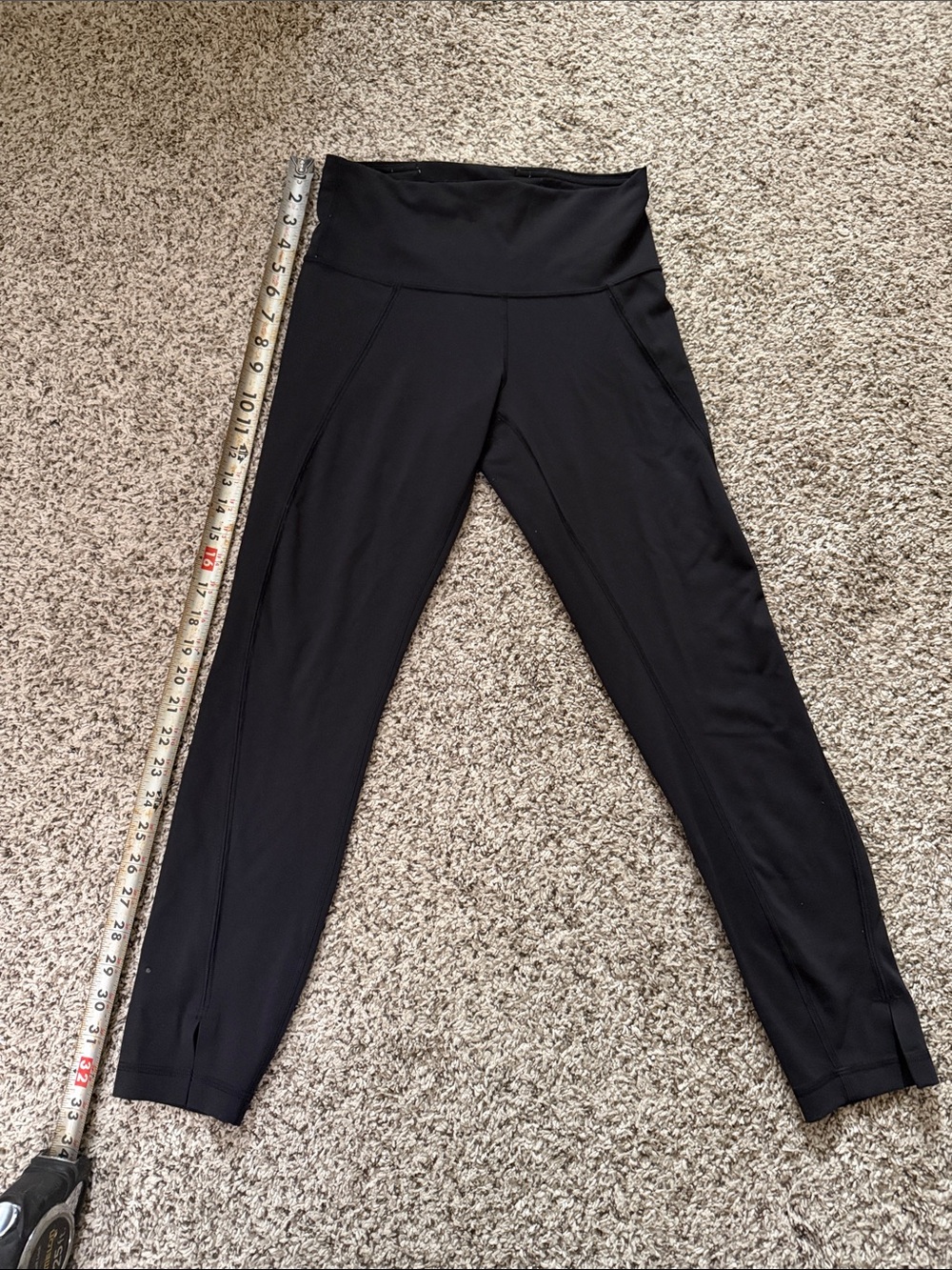 lululemon athletica Black High-Waist Performance Leggings